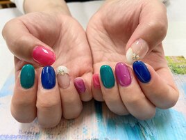 クリアカラーネイル