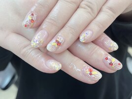 お正月ネイル