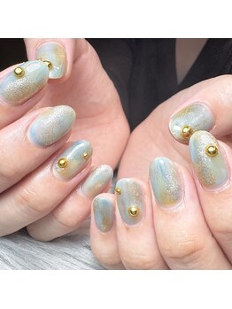 ケソン ネイル スタジオ(qeson nail studio)/お客様ネイル【nuance】