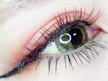 アイラッシュサロン バイ サリーエミリー(eyelash salon by SallyEmiry)の写真/映える★カラーエクステ♪カラーMIXエクステ/推しカラーにも◎【フラットラッシュ120本¥6500】