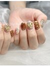 フラワーネイル★ニュアンス