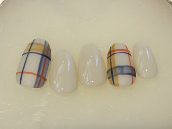 チェックネイル