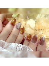 ミュークネイル(Myu:ku Nail)/べっ甲ネイル
