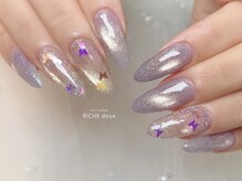 リッシュ ドゥ(RICHE deux)/春マグ蝶々ネイル