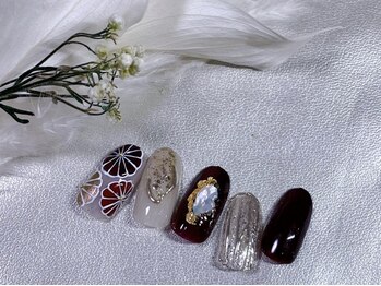 キキネイル 二子玉川(kikinail)/new成人式ネイル/パラジェル