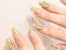 アイラッシュアンドネイル専門店 クラル(CURAR)/リボンネイル