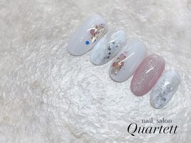 【大理石×ホロ×ピンク】