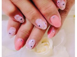 桜ネイルアート10本