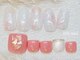 リラネイル(lira nail)の写真/持ち込み初回オフ無料♪華やかに鮮やかなネイルを◎パラジェルカラー全色取り揃えでお好きな色を選べます！