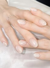 エクラ(eclat)/ホワイトミラーネイル☆