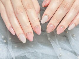 オフェス／ミラーネイル