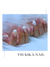 ツキカドットネイル(tsukika.nail)/クリスマスネイル