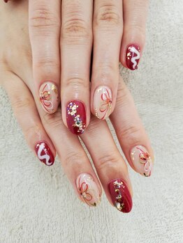 手描きアートが得意なサロン