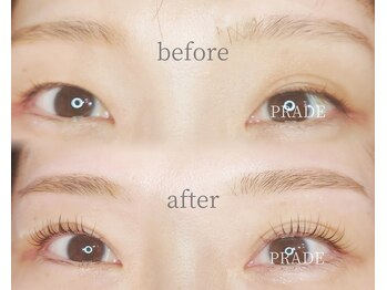 プレイド(PRADE)/アイブロウ＆まつげパーマ