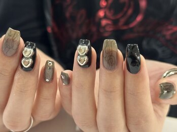 ネイルメゾン 梅田(NAIL MAISON)の写真/★HAND★トレンド定額コース¥9050♪ボリュームたっぷりのかわいいトレンドデザインがたくさん♪[梅田]