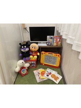 お子様同伴OKのサロン