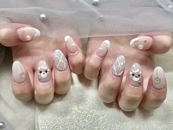 ラッキースター(Lucky Star)/クリスマスネイル