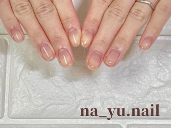 ナユネイル(na_yu.nail)/自爪風クリアネイル 228