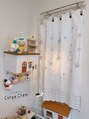 カルプディエム(Carpe Diem) 癒される施術コーナー、カーテンごしの暖かい灯り!