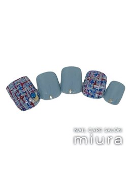 ネイルケアサロン ミウラ 井の頭通り店(miura)/秋フットジェル定額ア-ト10230円