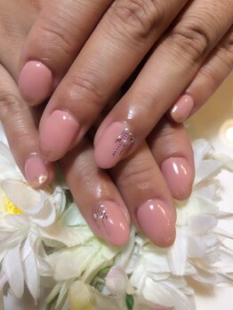 アンベリール ネイルサロンアンドスクール(embellir)/シンプルネイル¥4800