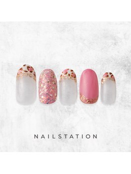ネイルステーション ルミネ新宿1店(NAIL STATION)/キラキラネイル／パラジェル