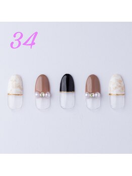 ハンド定額デザインNo.３４