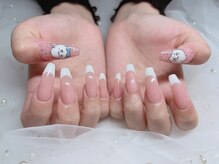 ペア(pear)/キャラクターフレンチネイル♪