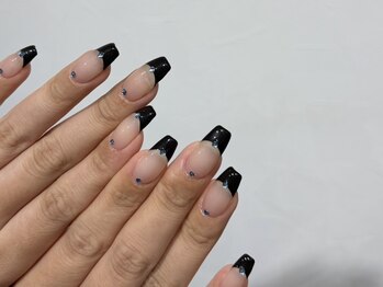 プチナノ(petitnano)/【miyu】フレンチネイル