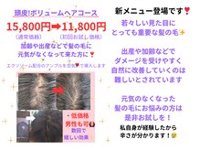 サロン リボン(salon Ribon)の雰囲気（髪の毛の元気がなくなって来た方！！諦めないでお試しください！）