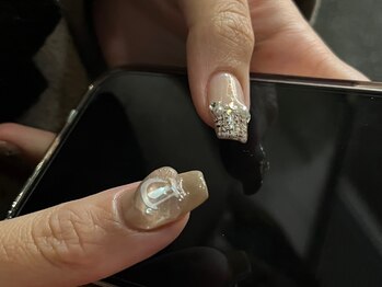 シェリーラメール 池袋店(cherie la mer)/ツイードネイル