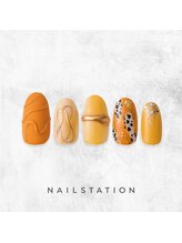 ネイルステーション ルミネ新宿1店(NAIL STATION)/ニュアンスネイル／パラジェル