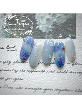 ジュジュ(Juju)/紫陽花ネイル