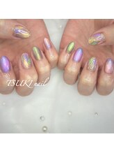 ツキネイル(TSUKI nail)/マグネットステンドグラス
