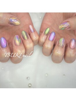 ツキネイル(TSUKI nail)/マグネットステンドグラス