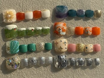 リフラ チャヤ(Li-Fra CHAYA)/【ゴージャス】フットネイル