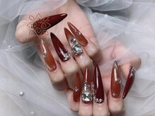 ウメネイルスタジオ(UME NAIL STUDIO)/長さだしやり放題×つけ放題