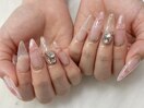 スカルプ/ロングネイル/長さ出し