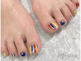 カラフルストライプ*FOOT