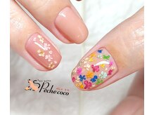 アンティクイーン(Antiqueen)/マルチカラーの押し花♪