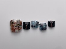 クレモアネイル 池袋西口店(CLEMORE NAIL)/ツイード×シアーネイル