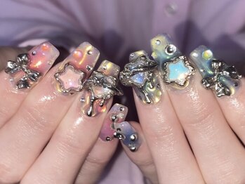 ワイワイ(yy)/キラキラネイル