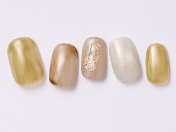 アイ ネイルズ 天神店(I nails)/アースカラーart ¥7000