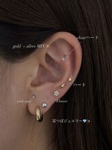 メルファッジ(mer fudge)/耳つぼジュエリー