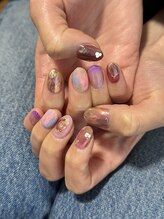 ユージューネイルルーム(UJU nail room)/risa 春デザイン