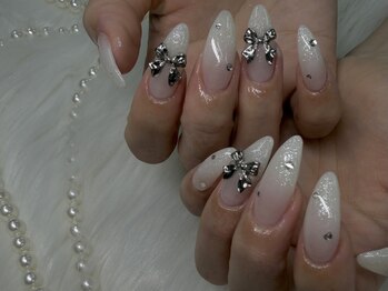 テネル 横浜(tener)/>>ホワイトグラデネイル