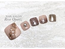 ローズクォーツ(Rose Quartz)/フット定額Aアートコー¥8,000