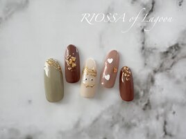 大人節分ネイル