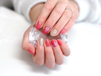 ラーシューシュ(la-chou-chou)/シンプルネイルコース ¥6500