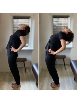 ジェイミープラス 表参道(J‘aimee +)/首、背中可動域ビフォーアフター